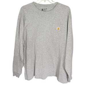 Like new without tags Carhartt Loose Fit Long Sleeve Shirt Size men's 2XL